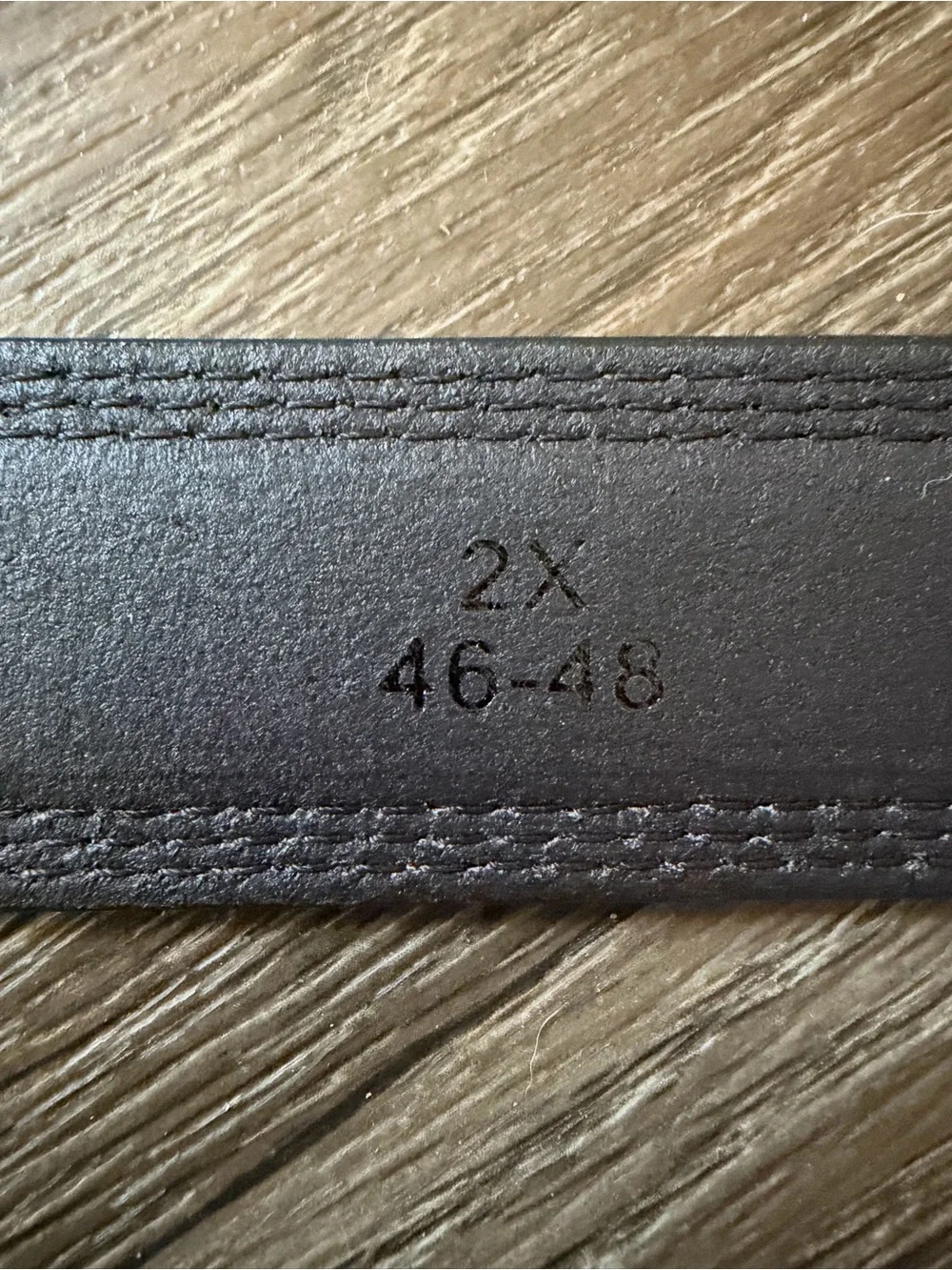 NWT Dickies Brown Leather Belt 2X 46-48